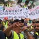 © DR | manifestation des salariés de NUMILOG et ALCOST à Béjaia