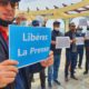 © Meriem Nait Lounis | rassemblement des journalistes à la place de la liberté de la presse à Alger